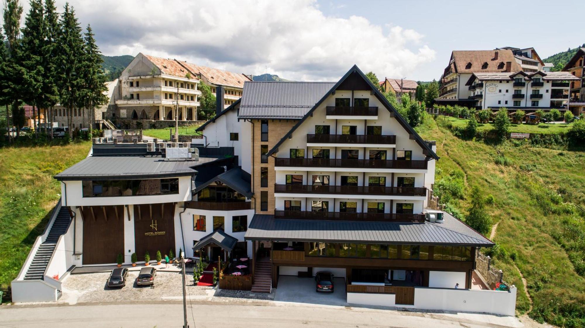 Hotel Roman Maramures - Ski & Spa Resort Statjunea Borsa Ngoại thất bức ảnh